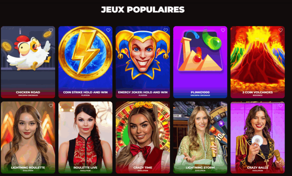 Machines à sous Vincispin France